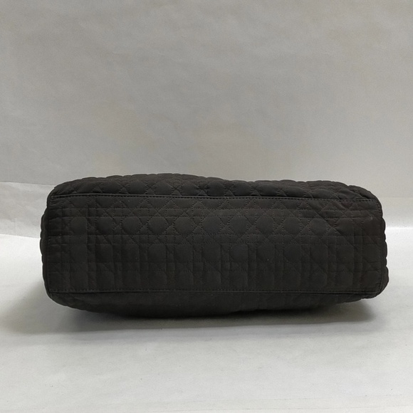 Lady Dior handbag in nylon  quilting with gold details - Picture 5 of 8